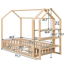 Cama niña sweet house