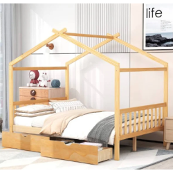 Cama niña happy house