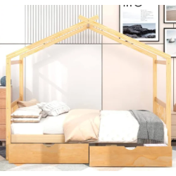 Cama niña happy house