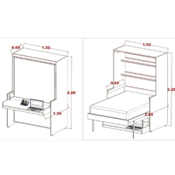 Cama Matrimonial Noruega