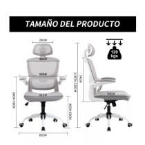 Homemake Furniture Silla De Oficina GriS