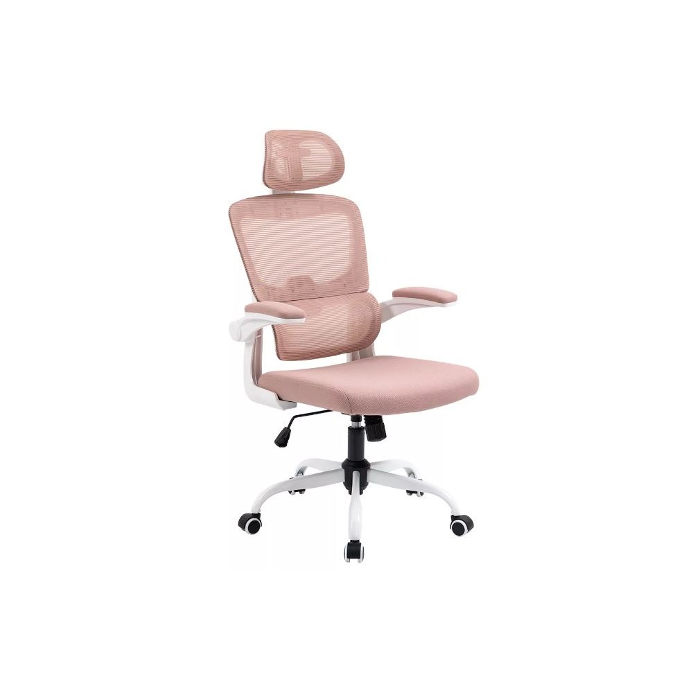 Silla De Oficina Rosa Ergonómico