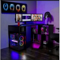 Escritorio Gamer en L