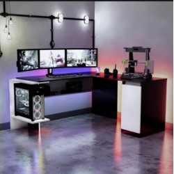 Escritorio Gamer en L NR 03