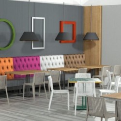 Booths y Mesas para Restaurantes