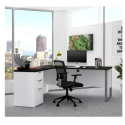 Escritorio Corner Gray