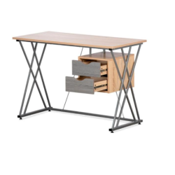 Escritorio Desk Bora / Maple con gris