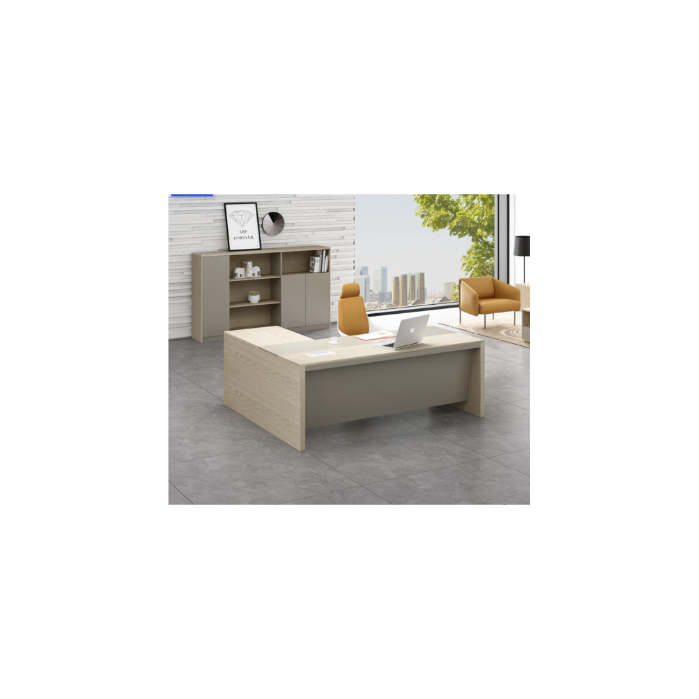 Mobiliario de oficina moderno Mesa de escritorio para computadora