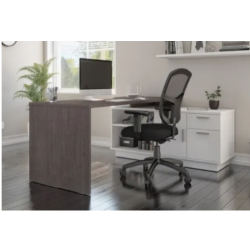 Escritorio Para Computadora De Madera En Forma De L