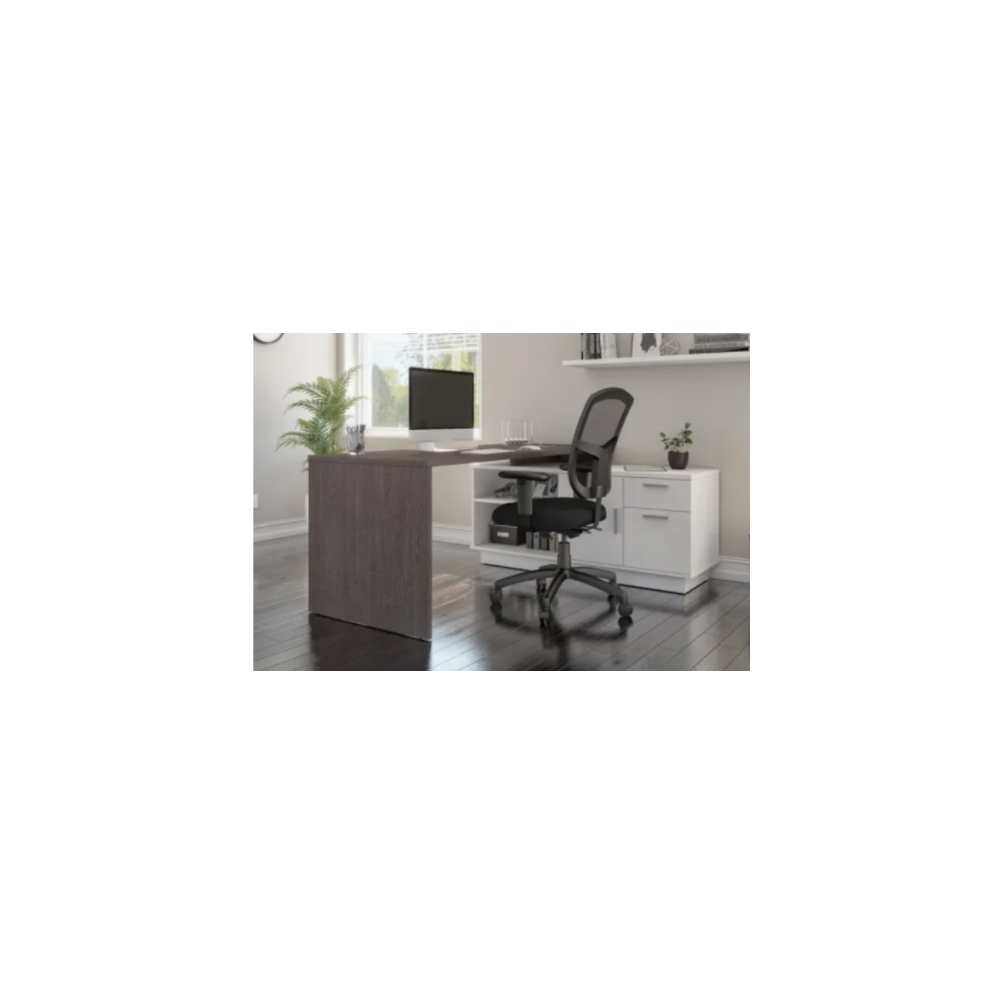 Escritorio Para Computadora De Madera En Forma De L