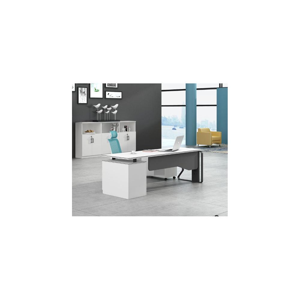 Escritorio de muebles de oficina modernos